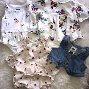 Old Navy 0-3 month bundle